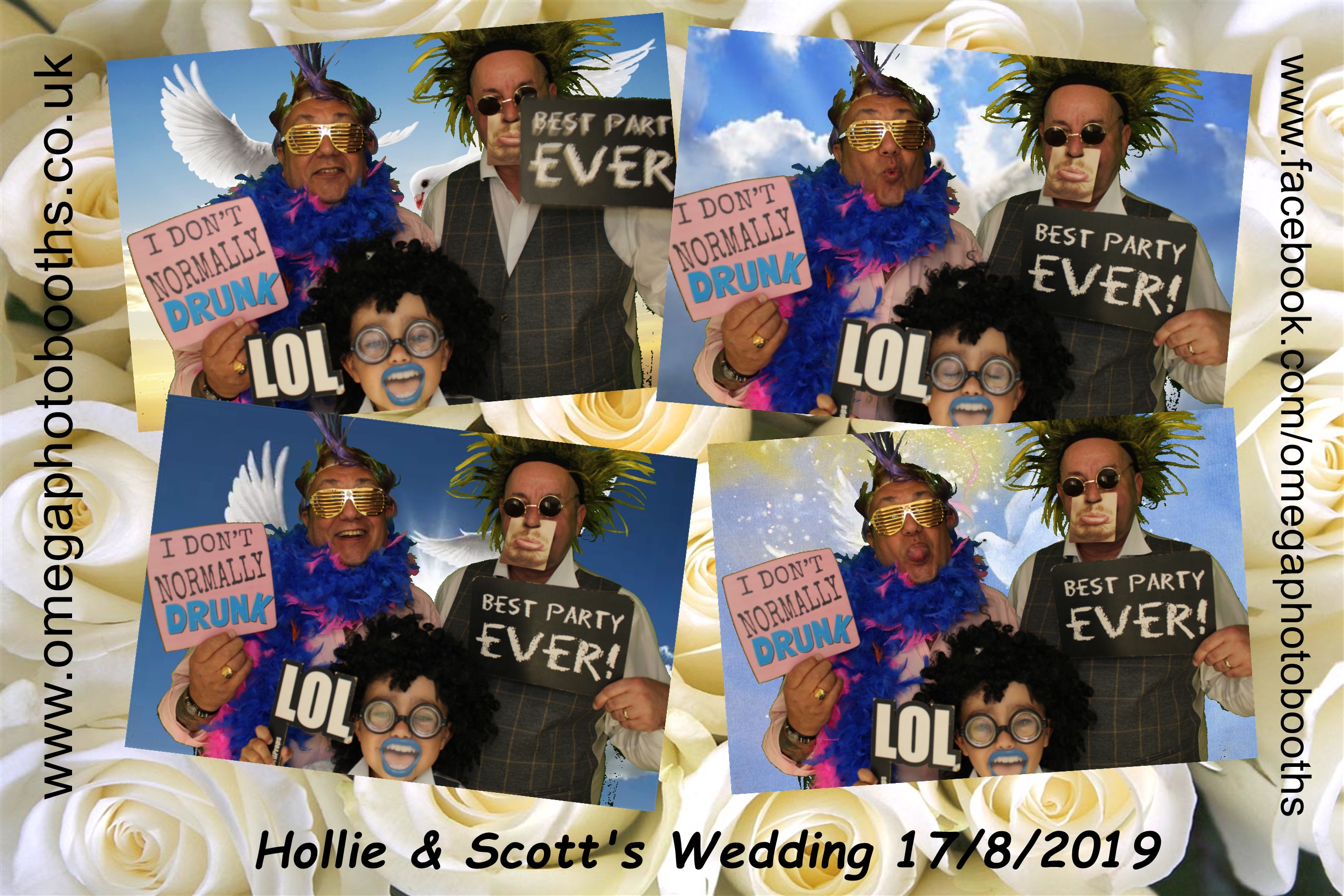 Hollie & Scott's Wedding | View more photos from the event at gallery.omegaphotobooths.co.uk/u/Omega-Photobooths/Hollie-Scotts-Wedding